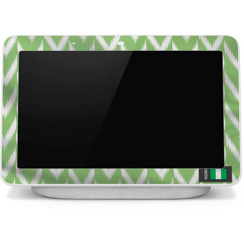 Nigeria Soccer Flag Google Home Hub Skin