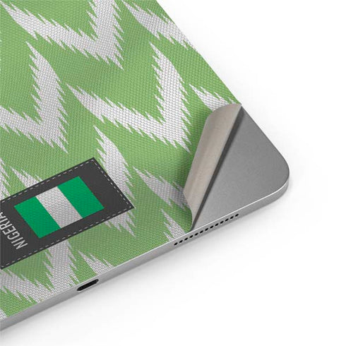 Nigeria Soccer Flag Apple iPad Air Skin