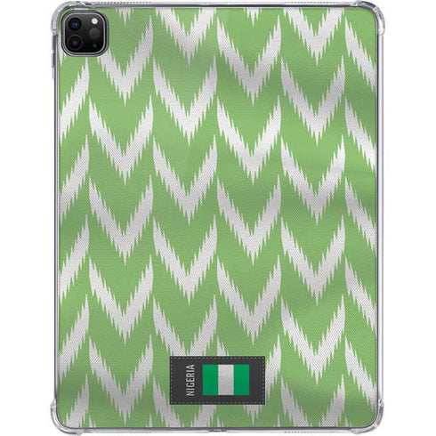 Nigeria Soccer Flag iPad Pro 11in (2024) Clear Case