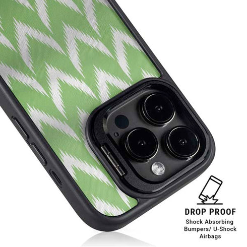 Nigeria Soccer Flag iPhone 14 Pro Kickstand Case