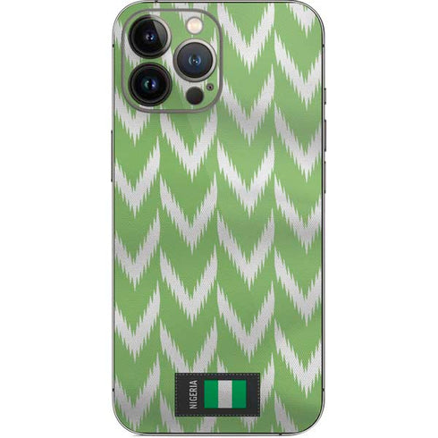 Nigeria Soccer Flag iPhone 15 Pro Max Skin
