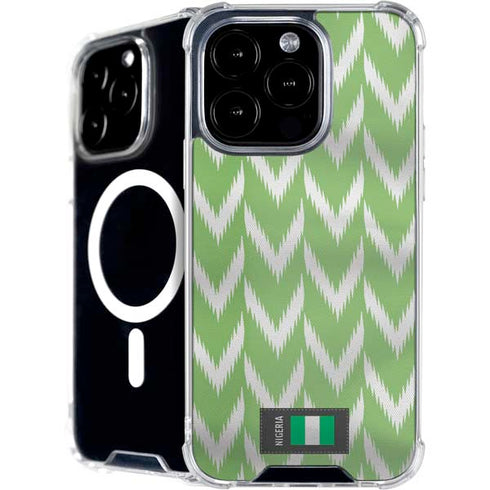 Nigeria Soccer Flag iPhone 16 Pro MagSafe Case