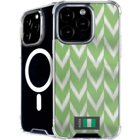 Nigeria Soccer Flag iPhone 16 Pro Max MagSafe Case