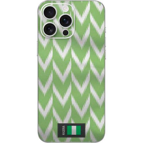 Nigeria Soccer Flag iPhone 16 Pro Max Skin