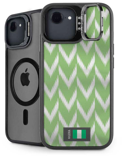 Nigeria Soccer Flag iPhone 16e Kickstand Case