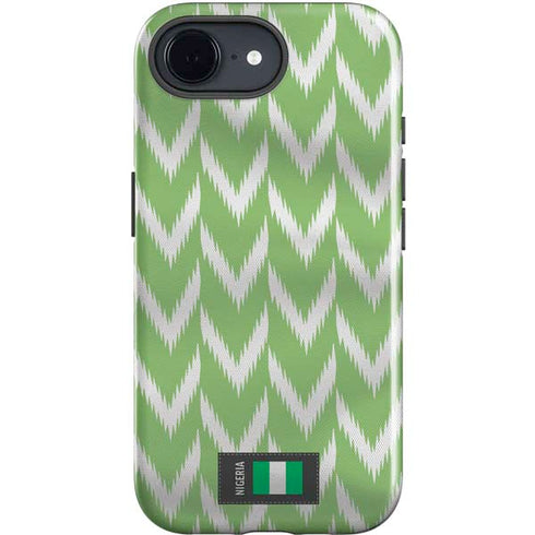 Nigeria Soccer Flag iPhone 16e Impact Case