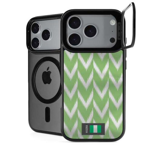 Nigeria Soccer Flag iPhone 18 Pro Max Kickstand Case