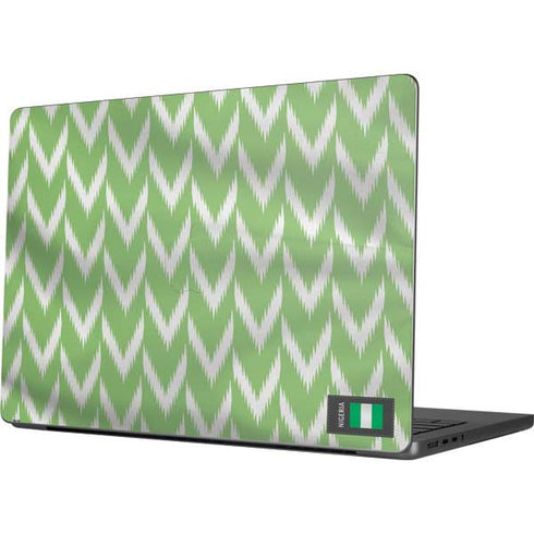 Nigeria Soccer Flag Apple MacBook Pro 14-inch Skin