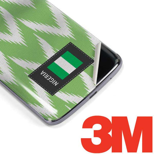 Nigeria Soccer Flag Moto E5 Plus Skin