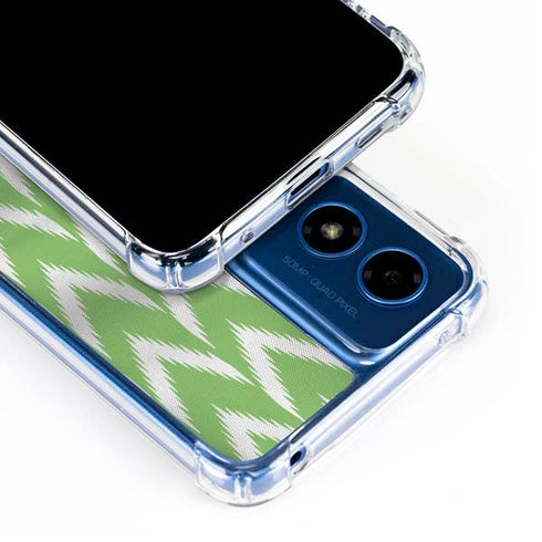 Nigeria Soccer Flag Moto G 5G (2024) Clear Case