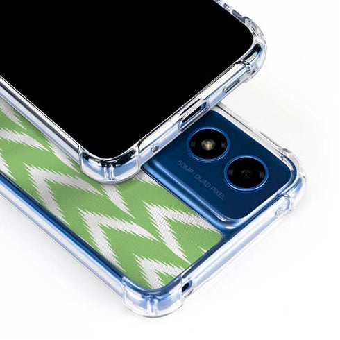 Nigeria Soccer Flag Moto G Play 4G (2024) Clear Case