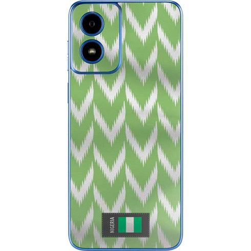 Nigeria Soccer Flag Moto G Play 4G (2024) Skin