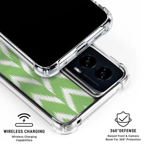 Nigeria Soccer Flag Moto G Power 5G (2024) Clear Case