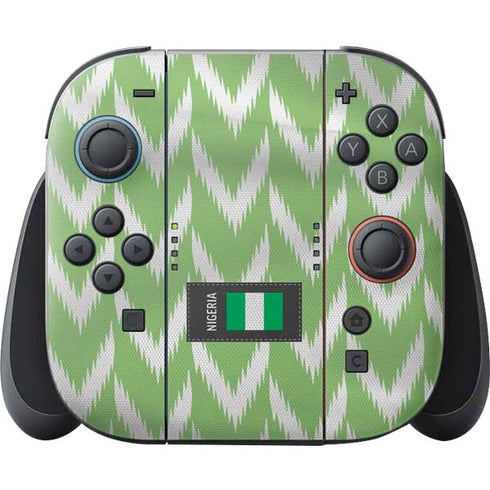 Nigeria Soccer Flag Nintendo Switch 2 (2025) Joy-Con Controller Skin
