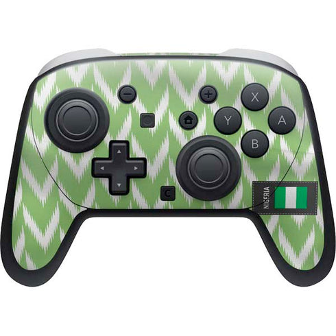 Nigeria Soccer Flag Nintendo Skins