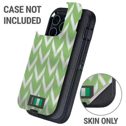 Nigeria Soccer Flag Otterbox Defender iPhone Skin