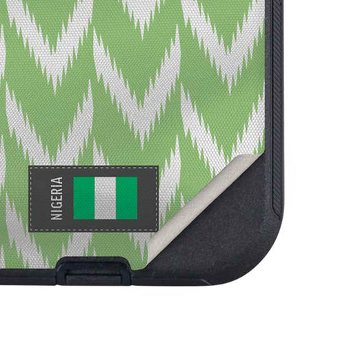 Nigeria Soccer Flag Otterbox Defender iPhone Skin