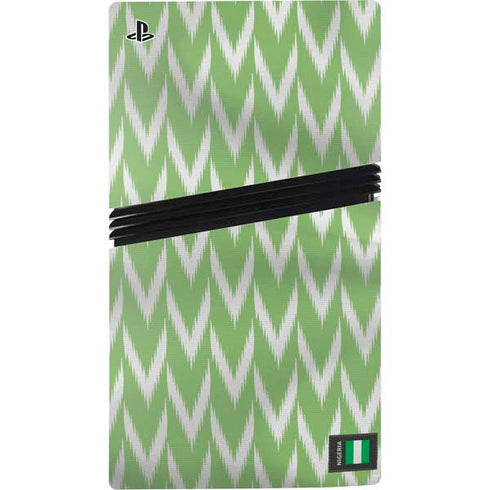 Nigeria Soccer Flag PS5 Pro Console Skin