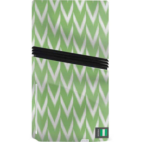 Nigeria Soccer Flag PS5 Pro Disk Bundle Skin