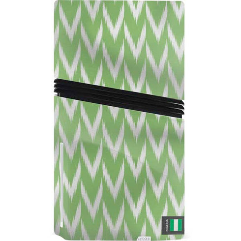 Nigeria Soccer Flag PS5 Pro Disk Console Skin