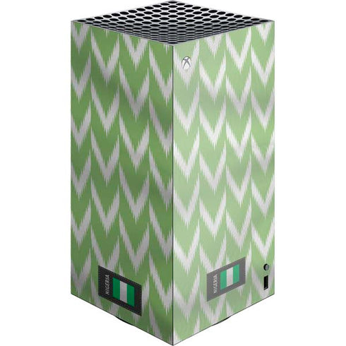 Nigeria Soccer Flag XBox Series X Digital Edition Console Skin