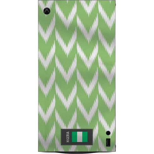 Nigeria Soccer Flag XBox Series X Digital Edition Console Skin