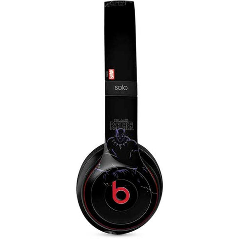 Marvel Black Panther Night Time Watch Beats Solo 3 Wireless Skin