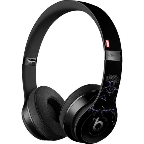 Marvel Black Panther Night Time Watch Beats Solo 3 Wireless Skin