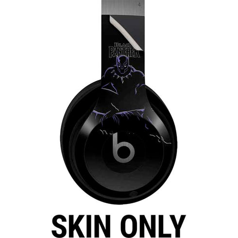 Marvel Black Panther Night Time Watch Beats Solo 4 Wireless Headphones Skin