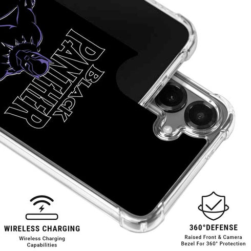 Marvel Black Panther Night Time Watch Galaxy S26 Plus Clear Case