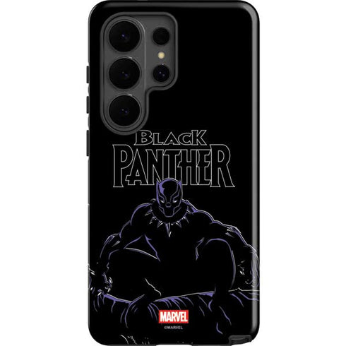Marvel Black Panther Night Time Watch Galaxy S26 Ultra Impact Case