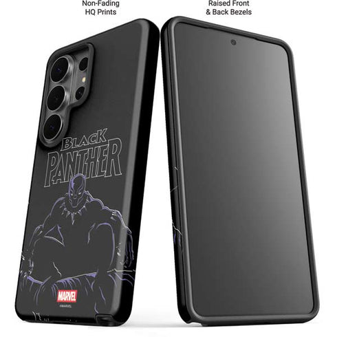 Marvel Black Panther Night Time Watch Galaxy S26 Ultra Impact Case