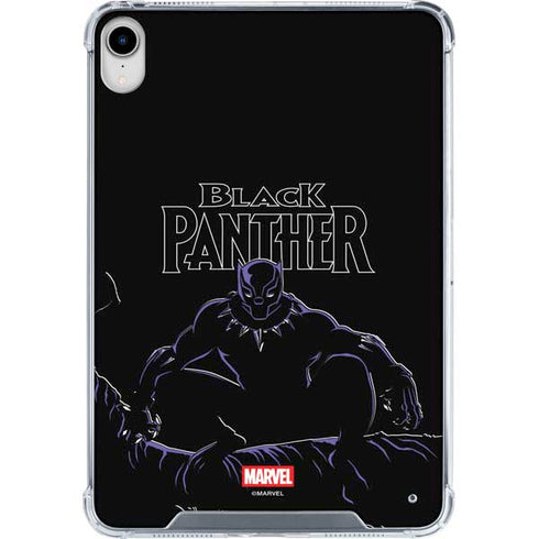 Marvel Black Panther Night Time Watch iPad 11th Gen (2025) Clear Case
