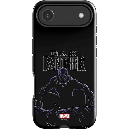 Marvel Black Panther Night Time Watch iPhone 17 Air Impact Case