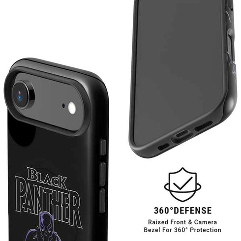 Marvel Black Panther Night Time Watch iPhone 17 Air Magsafe Impact Case