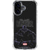 Marvel Black Panther Night Time Watch iPhone 17 Clear Case