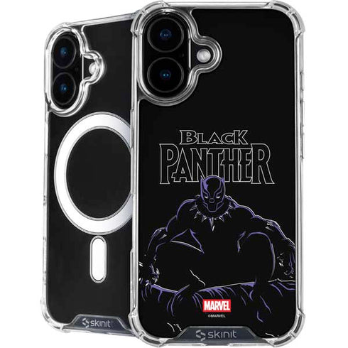 Marvel Black Panther Night Time Watch iPhone 17 MagSafe Case