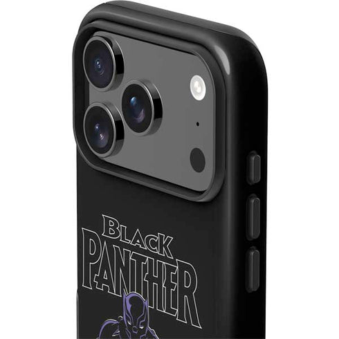 Marvel Black Panther Night Time Watch iPhone 17 Pro Impact Case