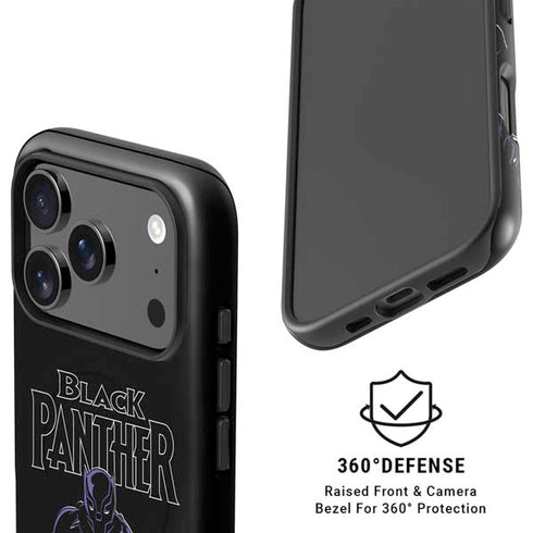 Marvel Black Panther Night Time Watch iPhone 17 Pro Max Magsafe Impact Case