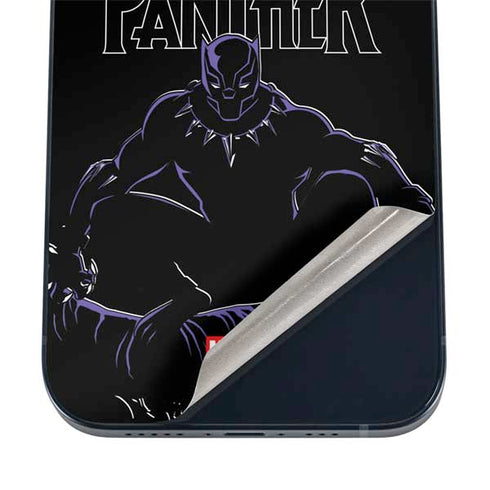 Marvel Black Panther Night Time Watch iPhone 17 Skin