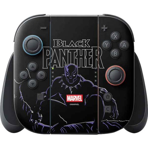 Marvel Black Panther Night Time Watch Nintendo Skins