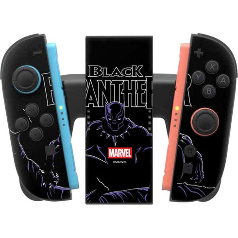Marvel Black Panther Night Time Watch Nintendo Switch 2 (2025) Joy-Con Controller Skin