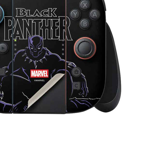 Marvel Black Panther Night Time Watch Nintendo Switch 2 (2025) Joy-Con Controller Skin
