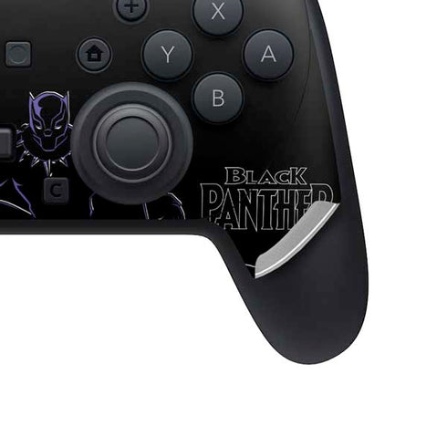 Marvel Black Panther Night Time Watch Nintendo Switch 2 (2025) Pro Controller Skin