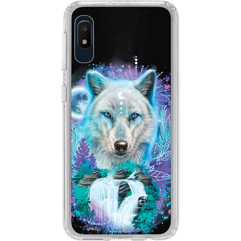 Night Wolf by Sheena Pike Galaxy Cases