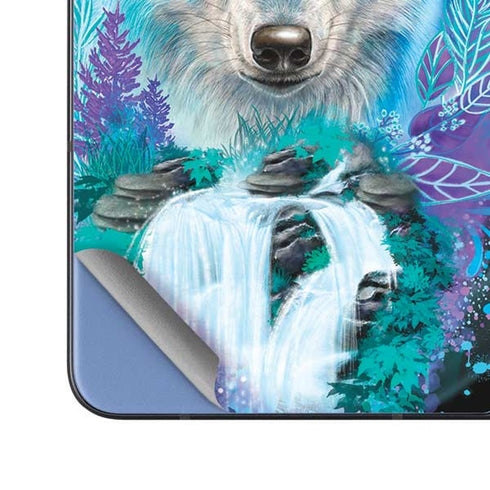 Night Wolf by Sheena Pike Galaxy Z Fold5 5G Skin