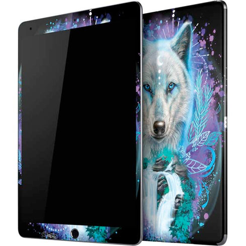 Night Wolf by Sheena Pike iPad Skins