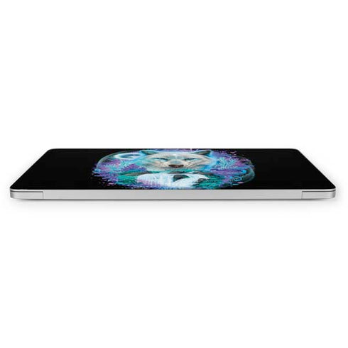 Night Wolf by Sheena Pike Apple MacBook Pro 16-inch Skin