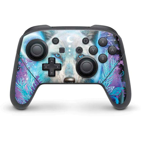 Night Wolf by Sheena Pike Nintendo Skins