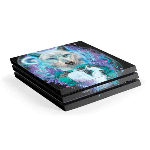 Night Wolf by Sheena Pike PlayStation PS4 Skins